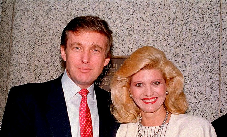 Morre Ivana Trump, ex-esposa do ex-presidente dos EUA Donald Trump.