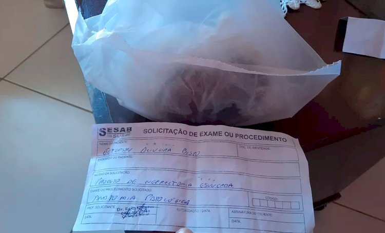 Sesab admite erro de hospital que entregou rim de jovem baleado à família em saco plástico na Bahia.