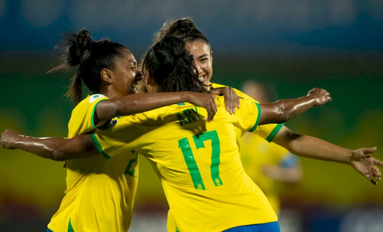 Brasil vai à final da Copa América Feminina e garante vaga olímpica.