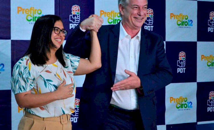 PDT anuncia vice-prefeita de Salvador como candidata a vice-presidente na chapa de Ciro Gomes.