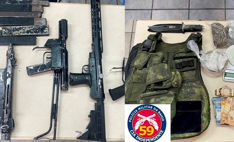 Policiais encontram homens armados dentro de loteamento e troca de tiros assusta moradores de Itacimirim