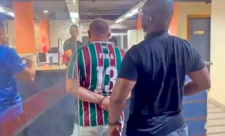 Foragido, chefe do tráfico do Castelar é preso no Maracanã enquanto via jogo do Fluminense.