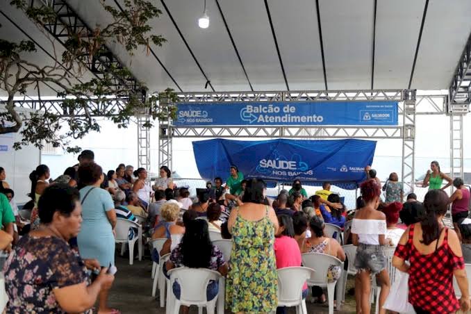 Saúde nos Bairros oferece serviços gratuitos na Lapinha até o próximo sábado (6)