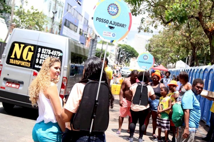 Fala Folião atenderá público durante 24h no Carnaval de Salvado